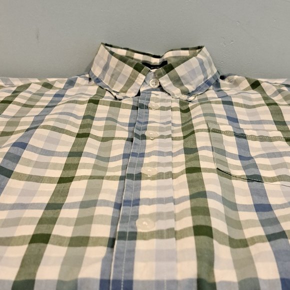 J. Crew Men's Medium Slim Flex Washed Long Sleeve Button Down Shirt Style #AL090 - Picture 5 of 13